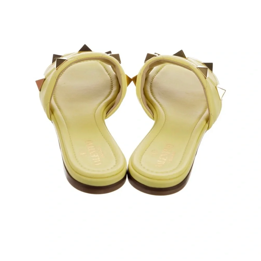 Valentino
Rockstud Accents Leather Slides - Picture 4 of 4